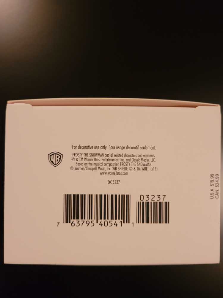 Frosty The Snowman - Hallmark Keepsake Ornament (Rankin Bass) ornament collectible [Barcode 763795405411] - Main Image 4