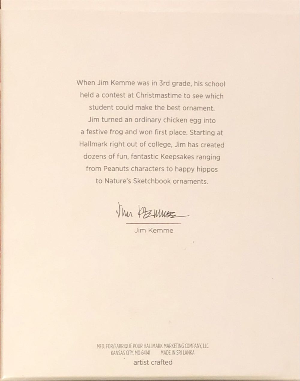 Frosty The Snowman - A Jolly Happy Holiday - Frosty The Snowman (Frosty The Snowman) ornament collectible [Barcode 763795278978] - Main Image 3