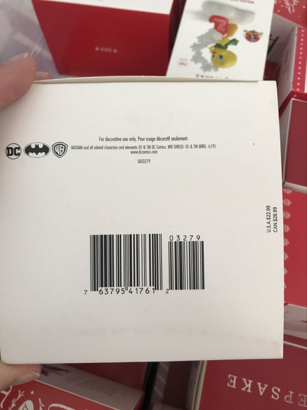 2019 Batman - Batman - DC Comics (Batman) ornament collectible [Barcode 763795417612] - Main Image 2