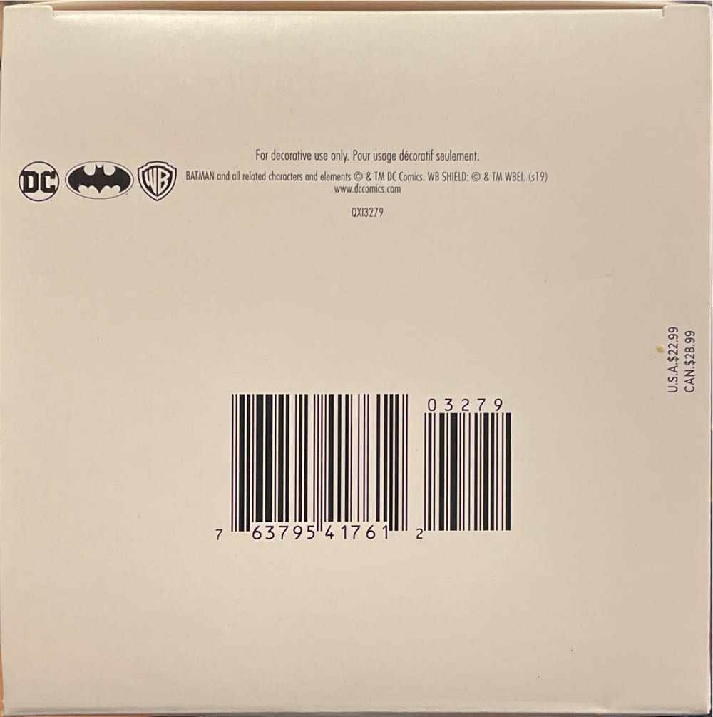 2019 Batman - Batman - DC Comics (Batman) ornament collectible [Barcode 763795417612] - Main Image 3