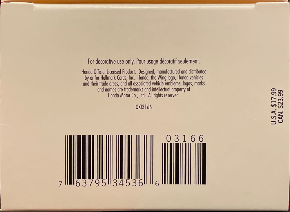 1969 CB750 - Honda Motocycles (Motorcycles) ornament collectible [Barcode 763795345366] - Main Image 3