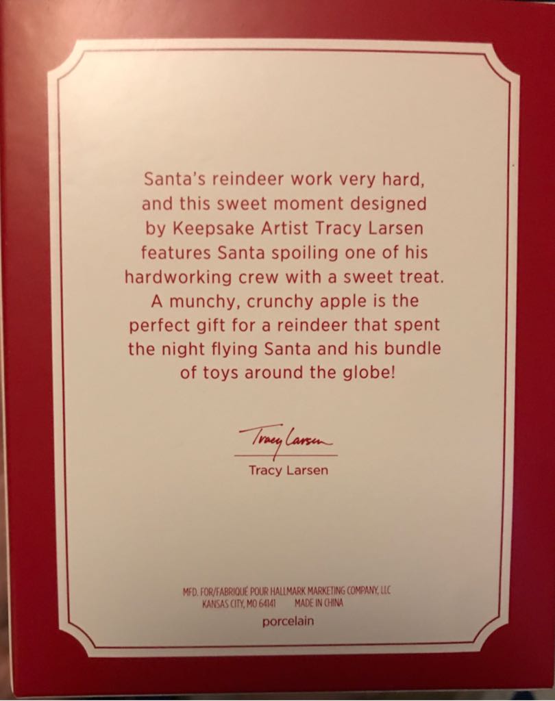Santa And His Reindeer - Event Exclusive (KOC 2019 Convention) ornament collectible - Main Image 2