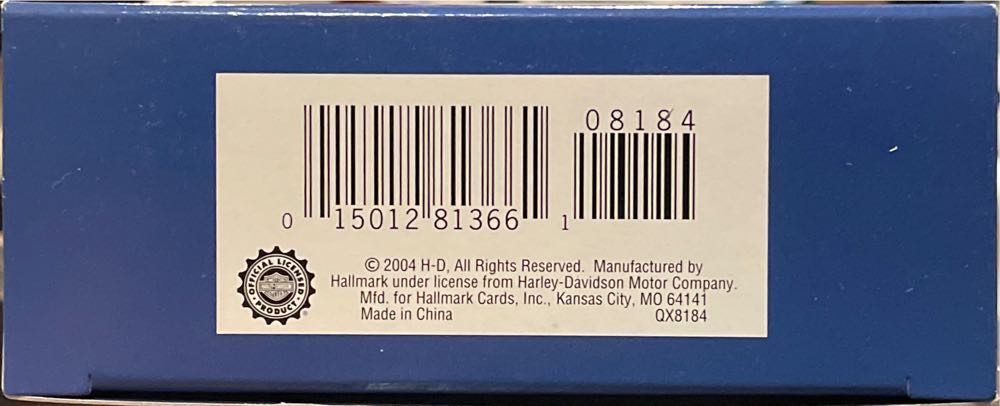 06 - 2002 VRSCA V-Rod - Harley Davidson Motorcycle Milestones (Harley Davidson Motorcycles) ornament collectible [Barcode 015012813661] - Main Image 3