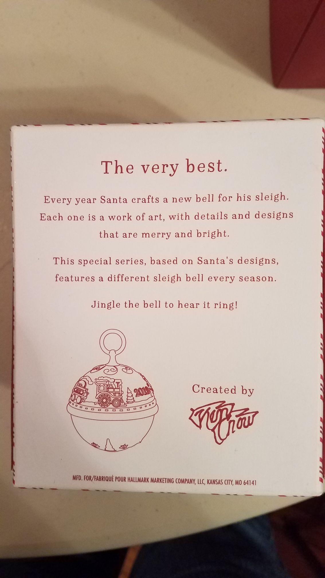 Ring In The Season #05 - Ring In The Season (Bells) ornament collectible [Barcode 763795463718] - Main Image 2