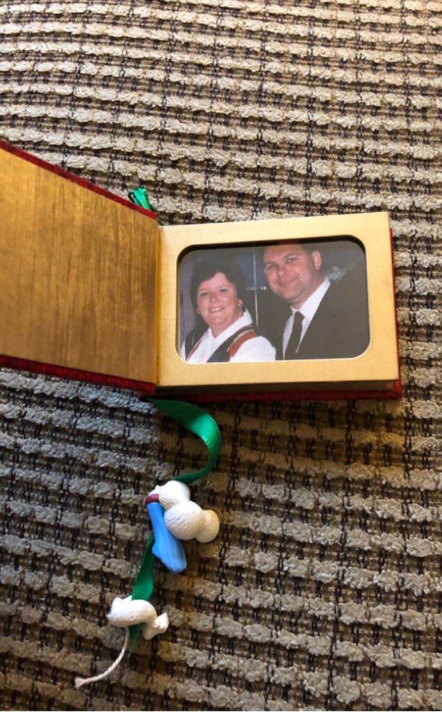 Personalized First Christmas Together  ornament collectible - Main Image 2