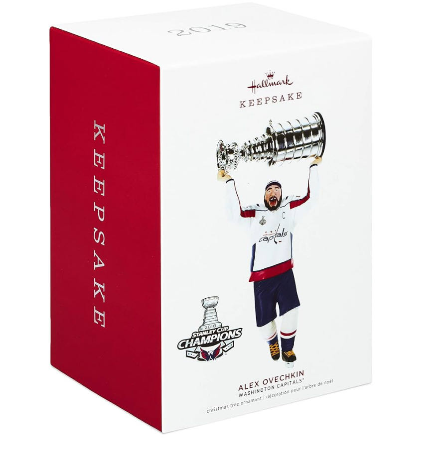 Alex Ovechkin - Washington Capitals (NHL) ornament collectible [Barcode 763795550821] - Main Image 3