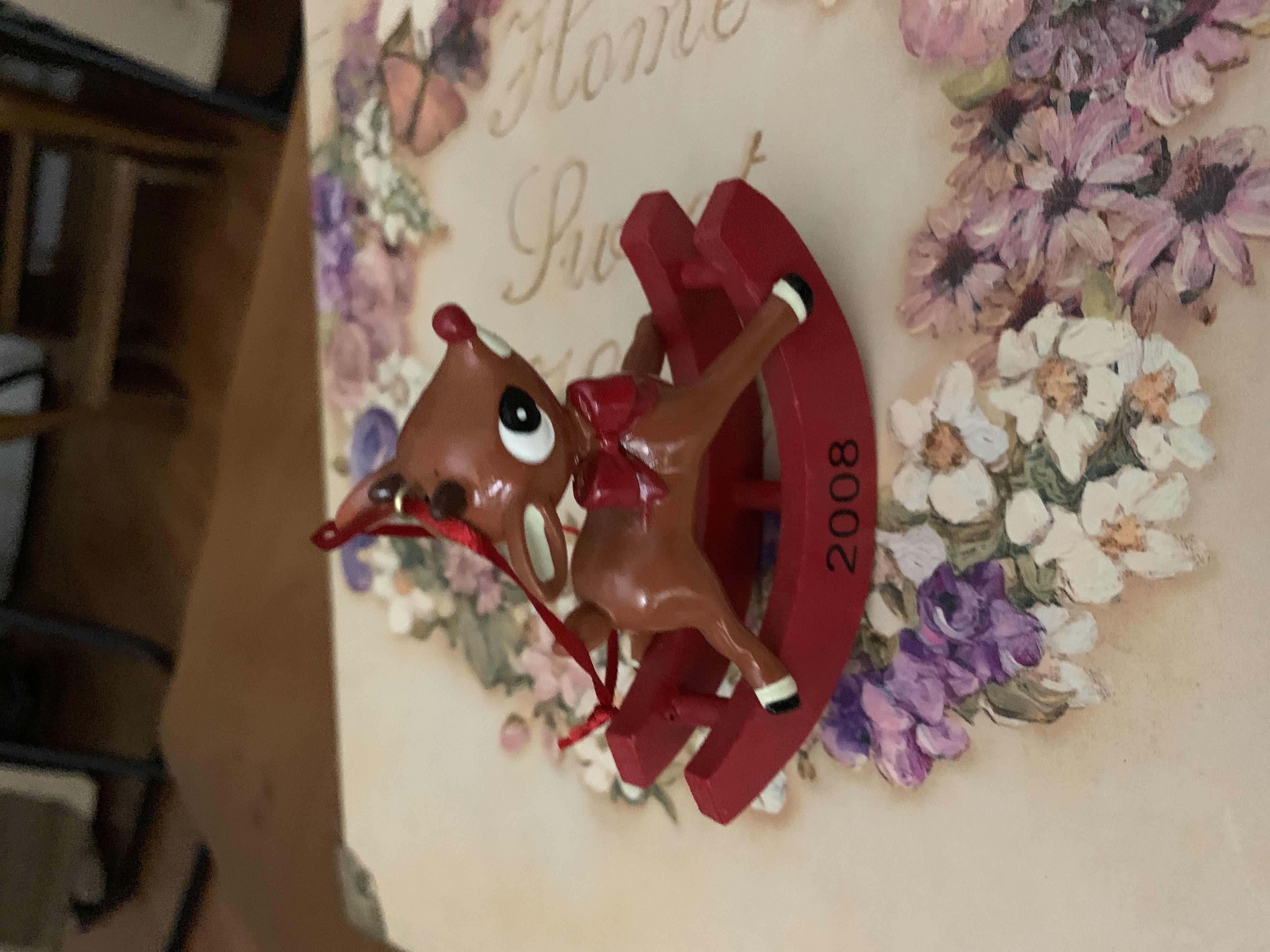 Rudolph 2008 - Rudolph The Red-Nosed Reindeer ornament collectible - Main Image 1
