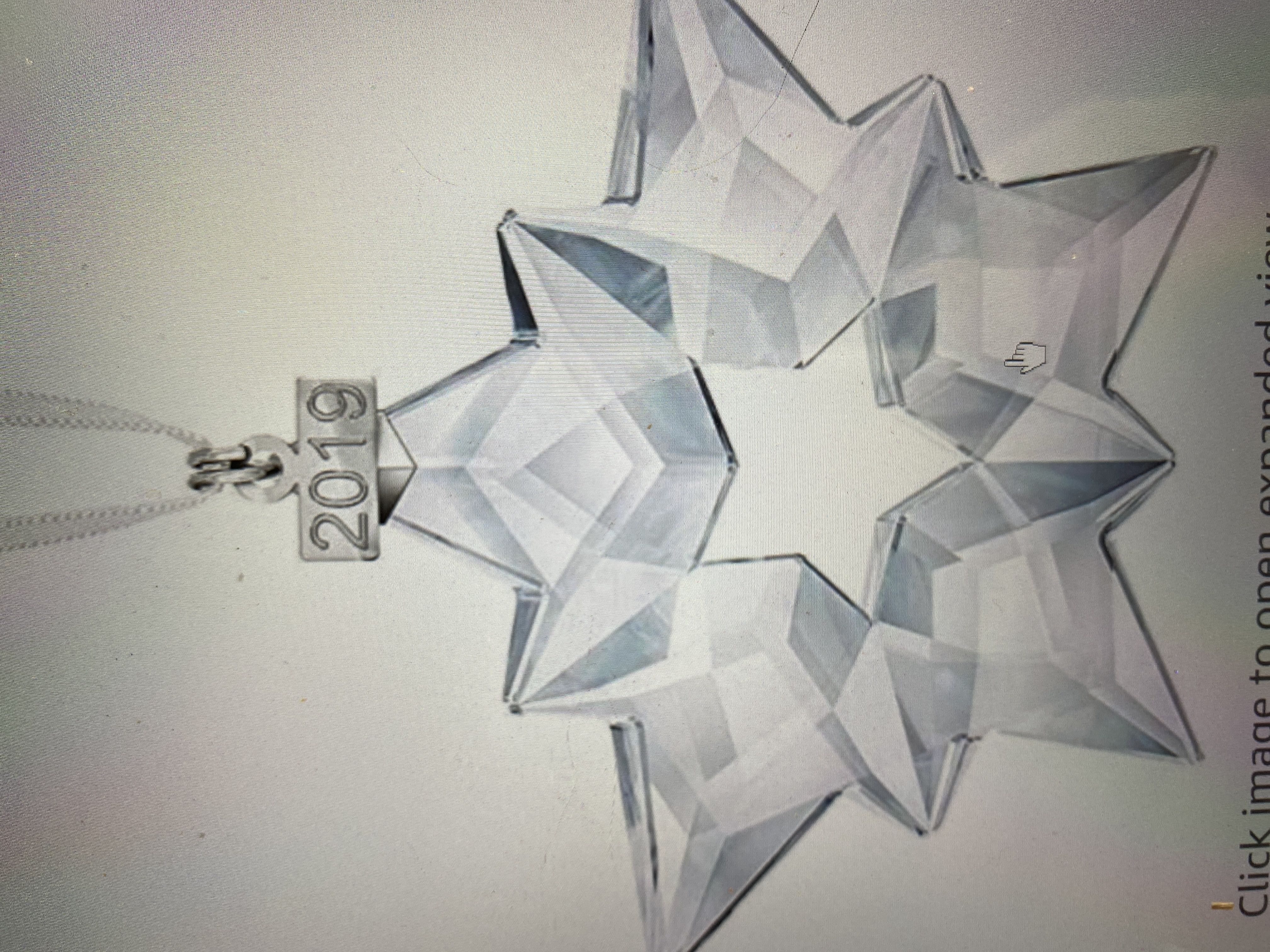 Swarovski Christmas Ornament  ornament collectible - Main Image 1