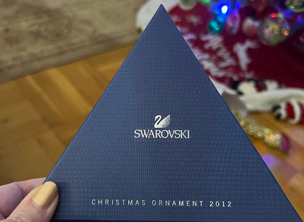 Swarovski Annual Dated Ornament 2012 - Swarovski Annual Edition Ornament (Snow Flake) ornament collectible [Barcode 9007811250199] - Main Image 2