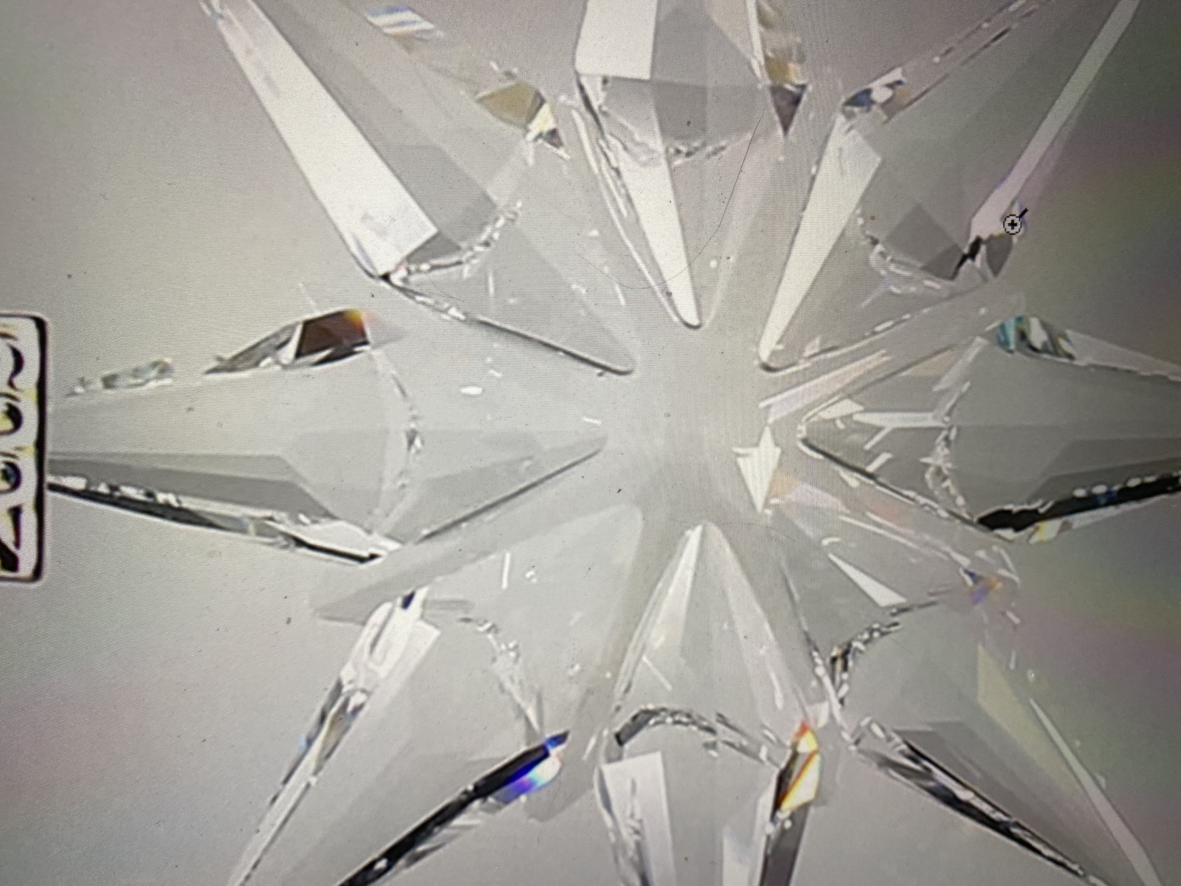 Christmas Tree - Glass Medallion