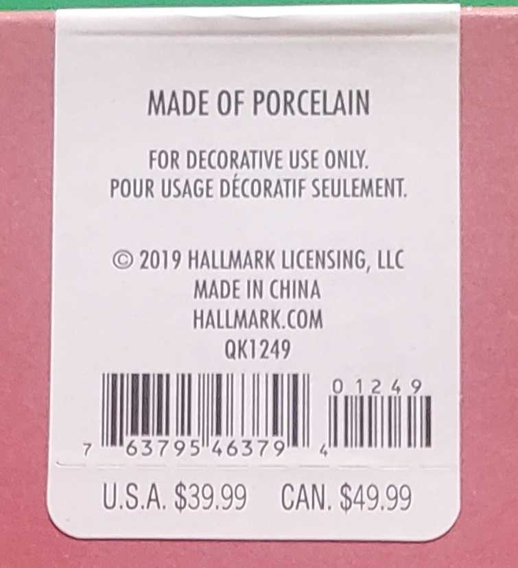 Limoges Snowman 2019 - Snowman (Snowman) ornament collectible [Barcode 763795463794] - Main Image 4