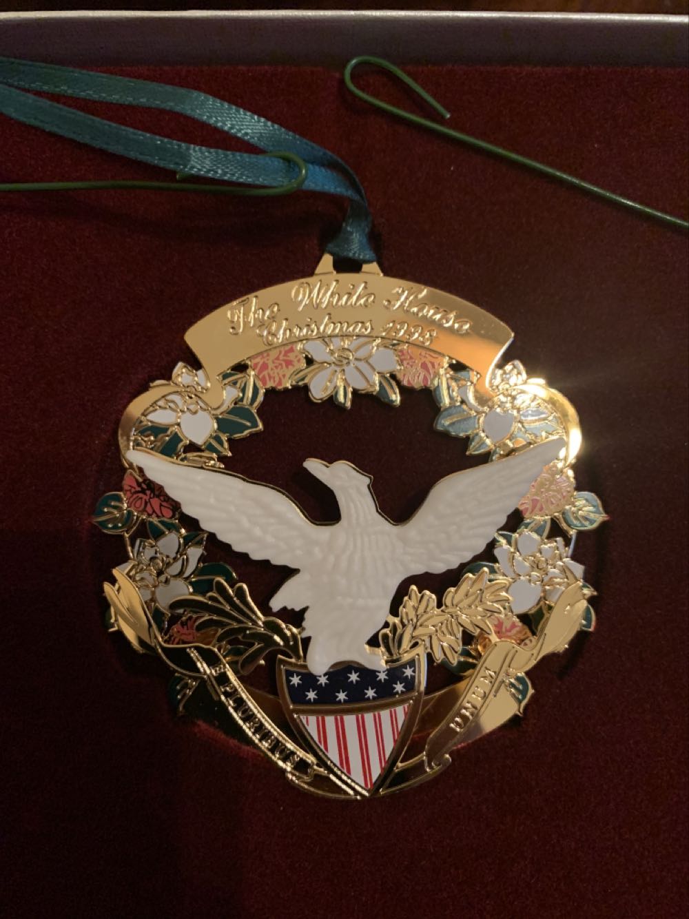Official White House Christmas Ornament - White House Historical Association (James Buchanan) ornament collectible - Main Image 2