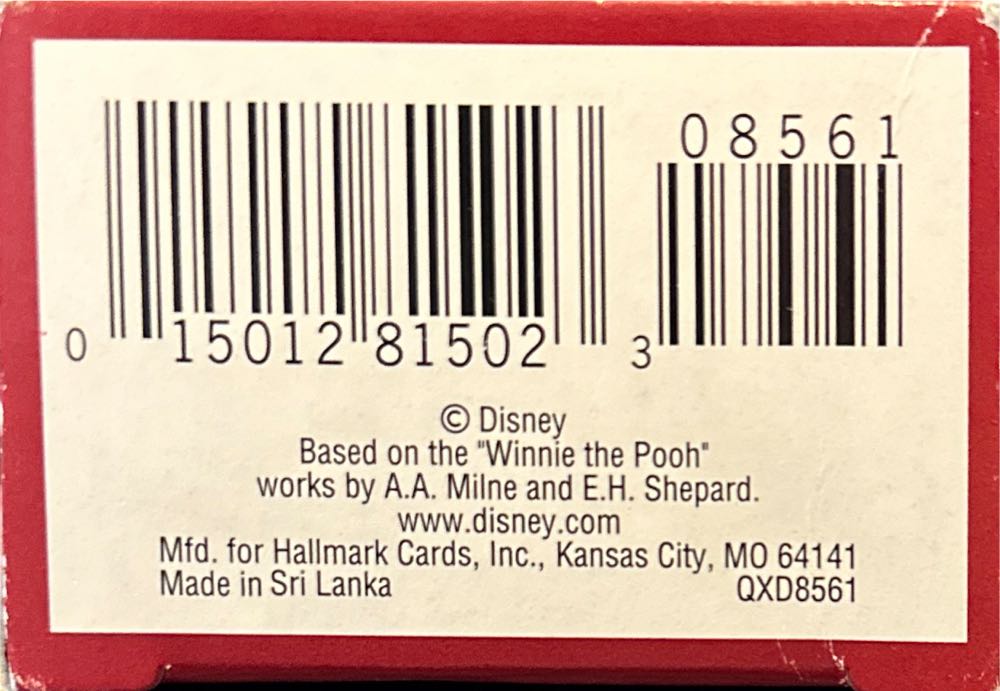 The Winning Bounce - Disney Winnie The Pooh (Tigger) ornament collectible [Barcode 015012815023] - Main Image 3