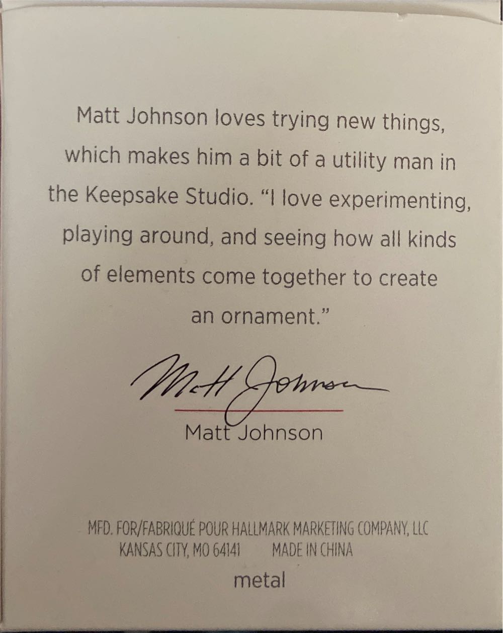 Tiny Teapot - Minis (Teapot, Snowman, Food, Mini) ornament collectible [Barcode 763795345281] - Main Image 2