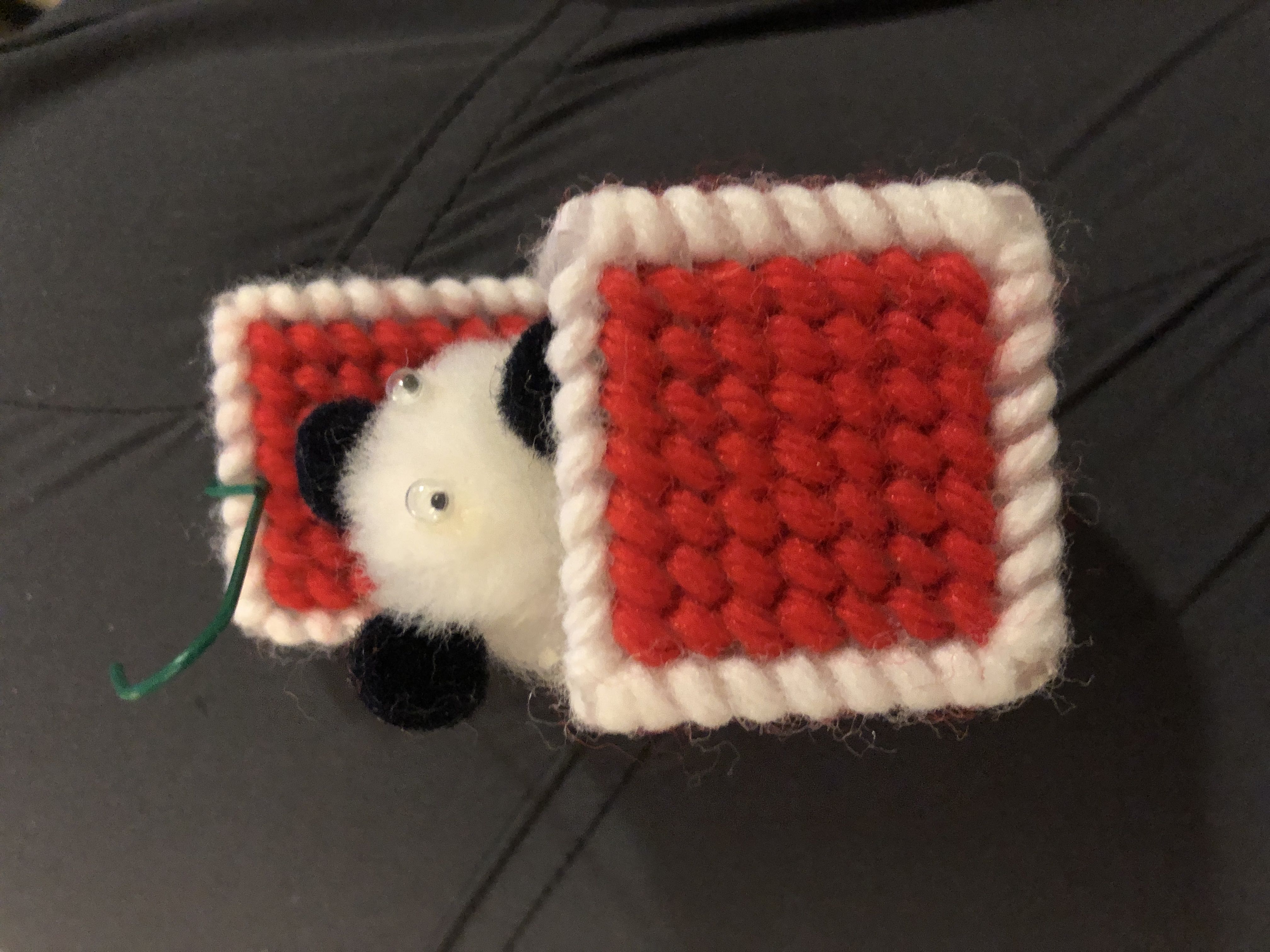 Wooden reindeer head