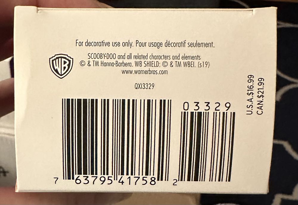 Scooby-Doo! - Scooby-Doo! (Hanging Ornament) ornament collectible [Barcode 763795417582] - Main Image 3