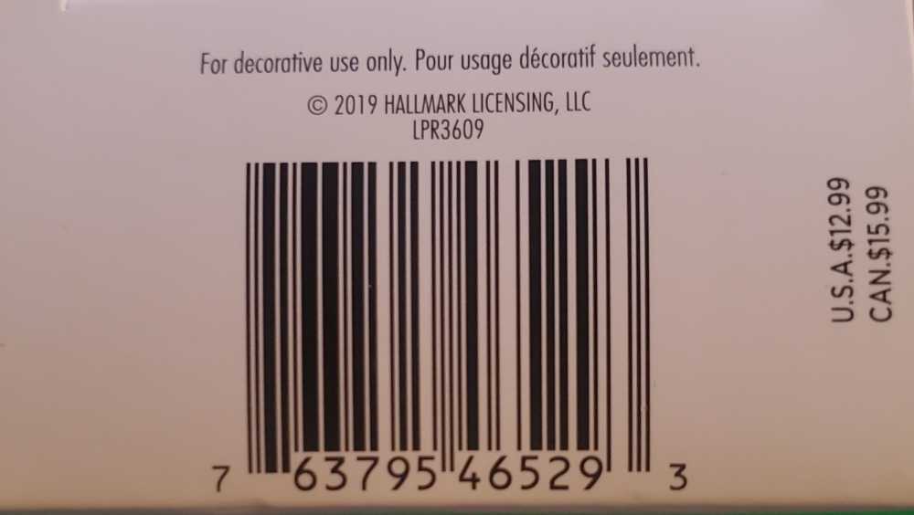 Sweet Snowman - Hallmark Employee Gift (Snowman) ornament collectible [Barcode 763795465293] - Main Image 4