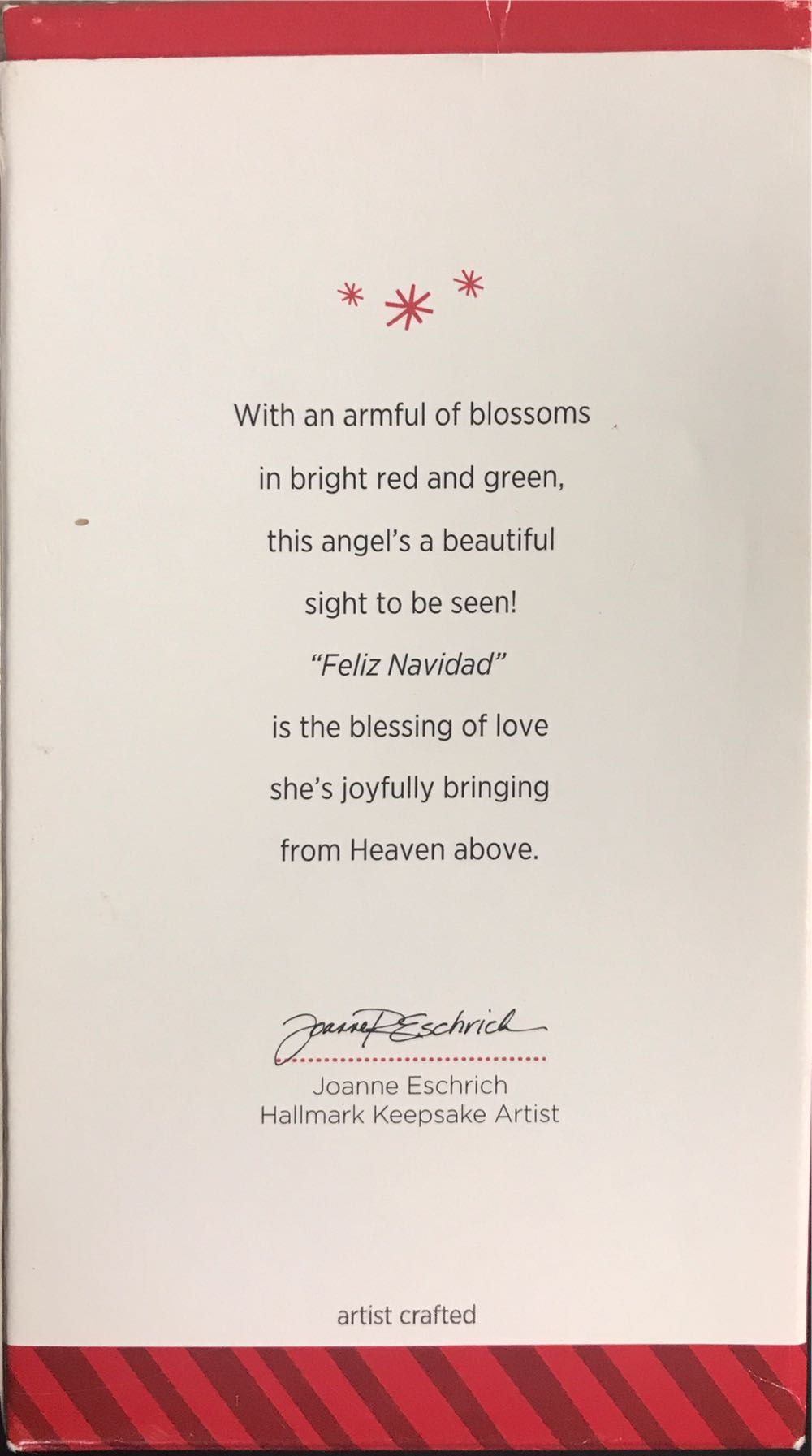 Feliz Navidad 2014 - Feliz Navidad ornament collectible [Barcode 795902463588] - Main Image 2