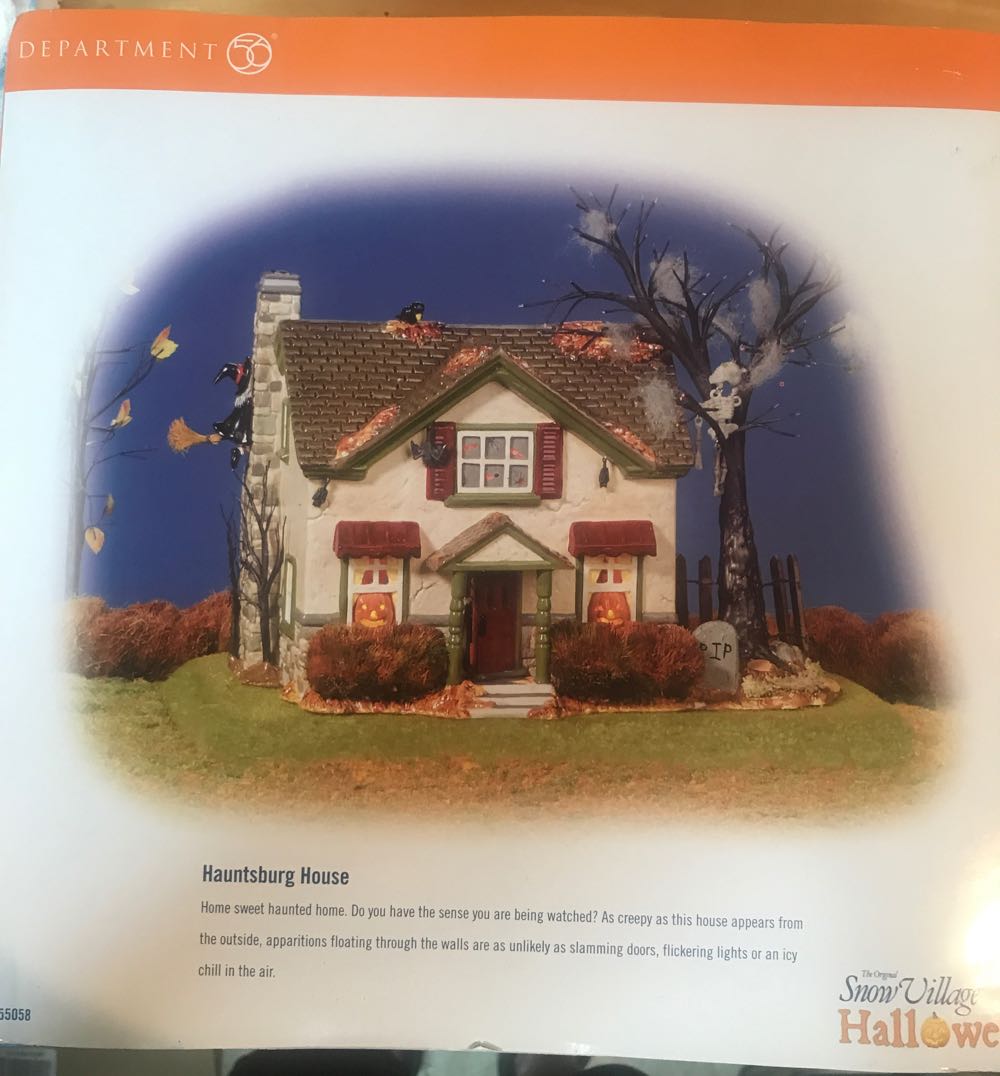 Hauntsburg House - Snow Village Halloween ornament collectible [Barcode 734409136090] - Main Image 1