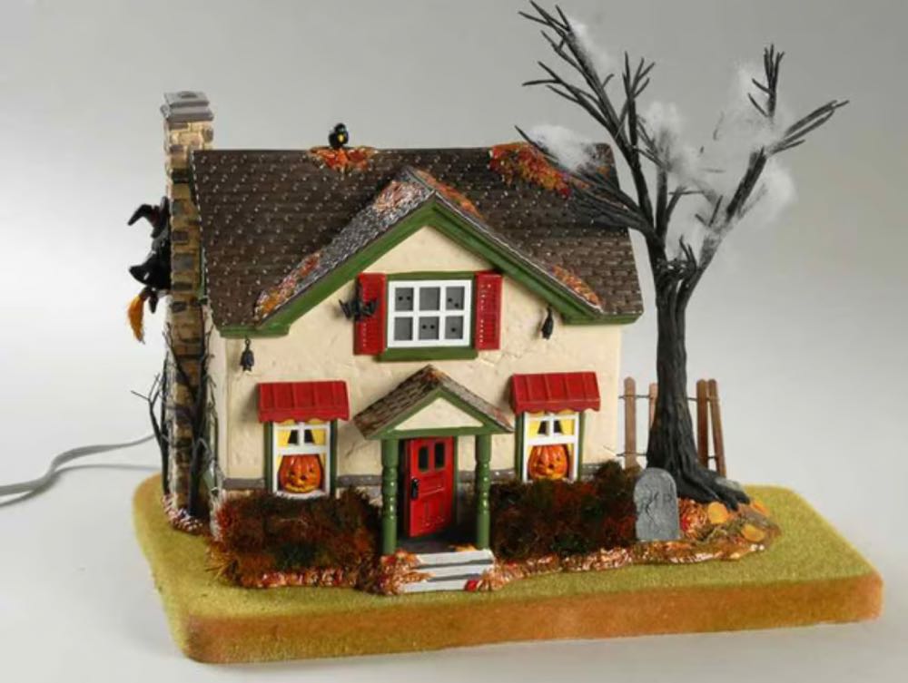 Hauntsburg House - Snow Village Halloween ornament collectible [Barcode 734409136090] - Main Image 2