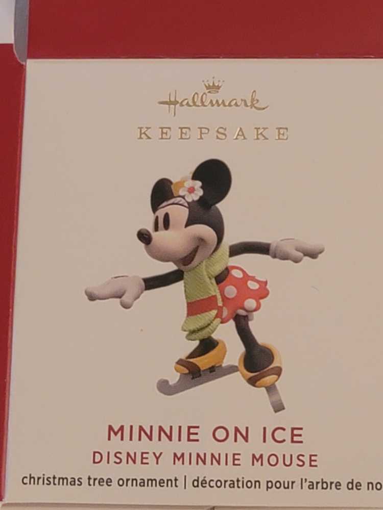 Minnie on Ice - Mickey And Minnie (Disney) ornament collectible [Barcode 763795535750] - Main Image 2