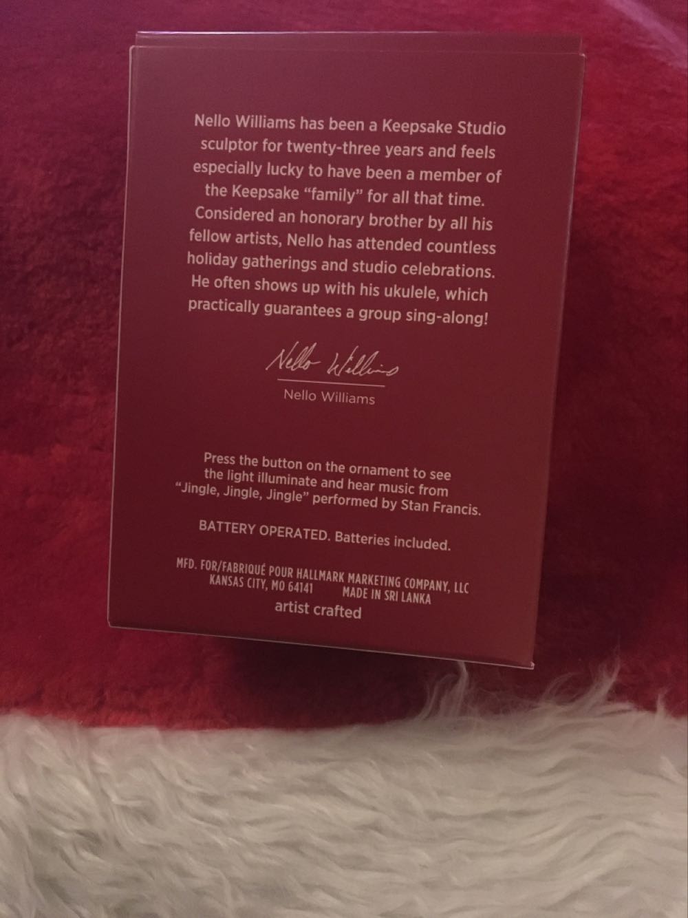 Jingle, Jingle, Jingle - Hallmark Keepsake Ornament (Rudolph The Red-Nosed Reindeer) ornament collectible [Barcode 763795613298] - Main Image 2