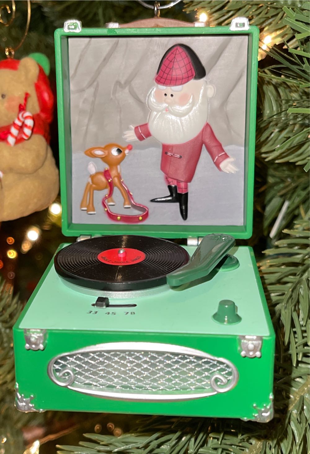 Jingle, Jingle, Jingle - Hallmark Keepsake Ornament (Rudolph The Red-Nosed Reindeer) ornament collectible [Barcode 763795613298] - Main Image 4