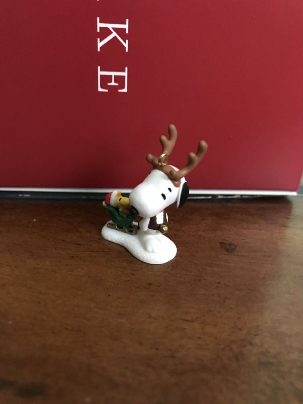 A Surprise For Snoopy Red