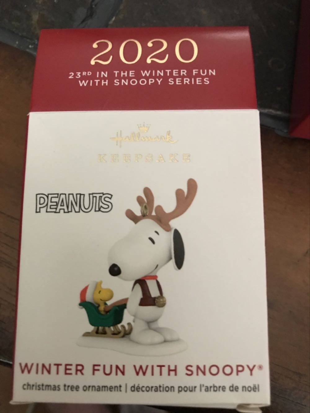 #23 Winter Fun With Snoopy - Winter Fun With Snoopy (Peanuts) ornament collectible [Barcode 763795581887] - Main Image 2