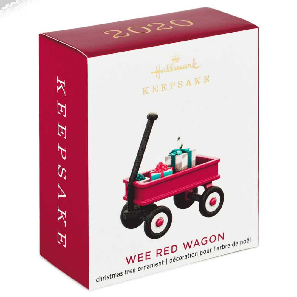 WEE RED WAGON Mini Ornament - Games & Toys (Hanging Ornament: Miniature) ornament collectible [Barcode 763795591701] - Main Image 2