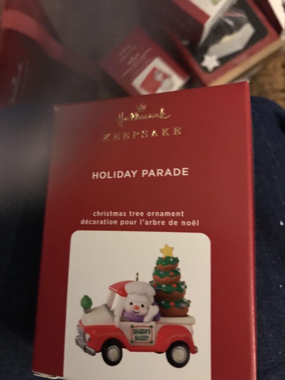 #2 Holiday Parade - Sharon’s Bakery - Holiday Parade (Snowman) ornament collectible [Barcode 763795555840] - Main Image 1