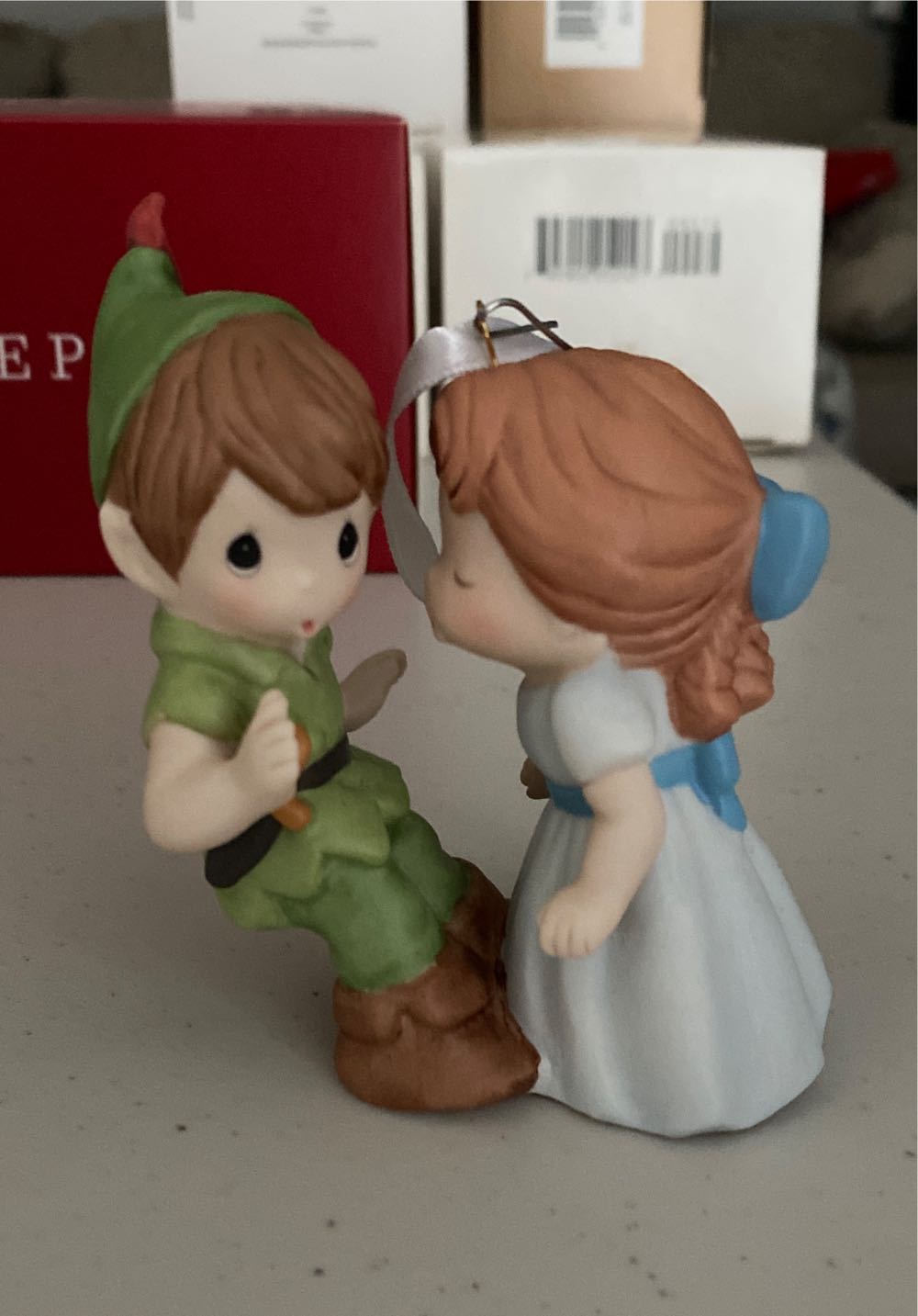 Peter Pan And Wendy - Disney Precious Moments (Disney Precious Moments) ornament collectible [Barcode 763795598533] - Main Image 4