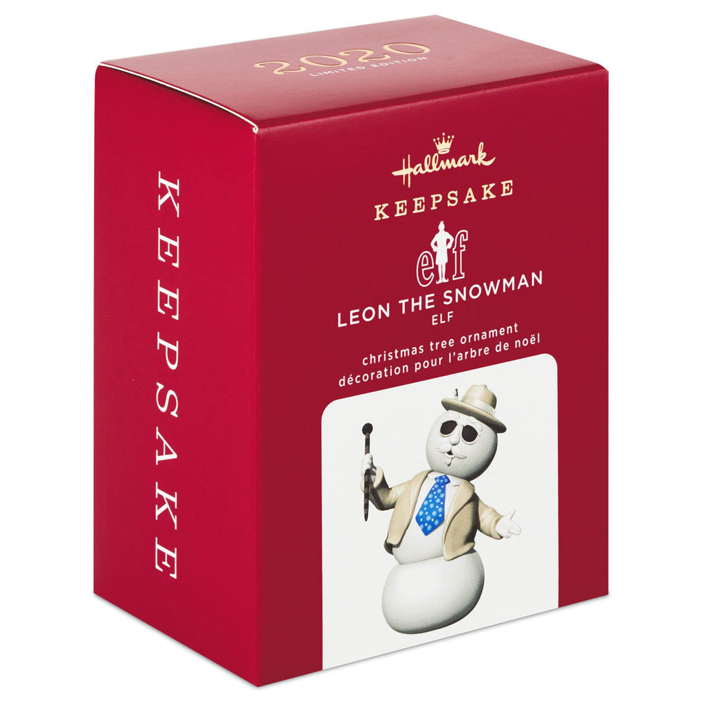 Elf: Leon The Snowman - Elf - The Movie (Snowman) ornament collectible [Barcode 763795622481] - Main Image 2
