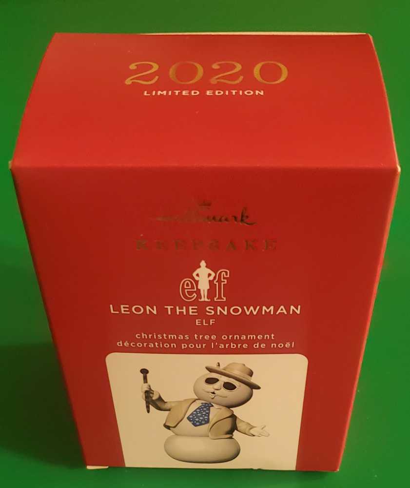 Elf: Leon The Snowman - Elf - The Movie (Snowman) ornament collectible [Barcode 763795622481] - Main Image 3