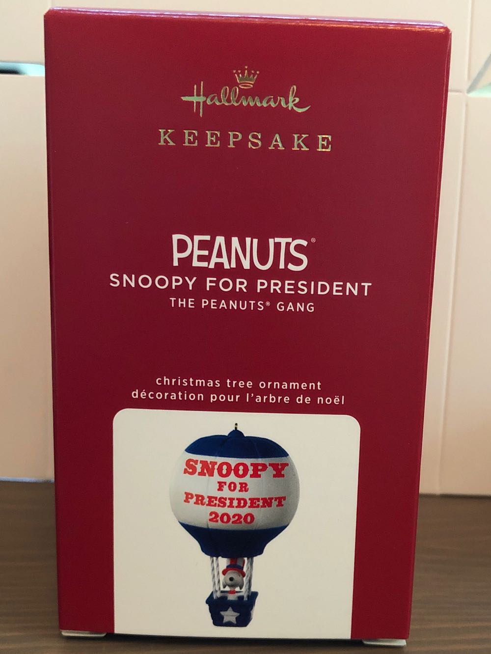 Snoopy For President - The Peanuts Gang (Peanuts) ornament collectible [Barcode 763795607068] - Main Image 1