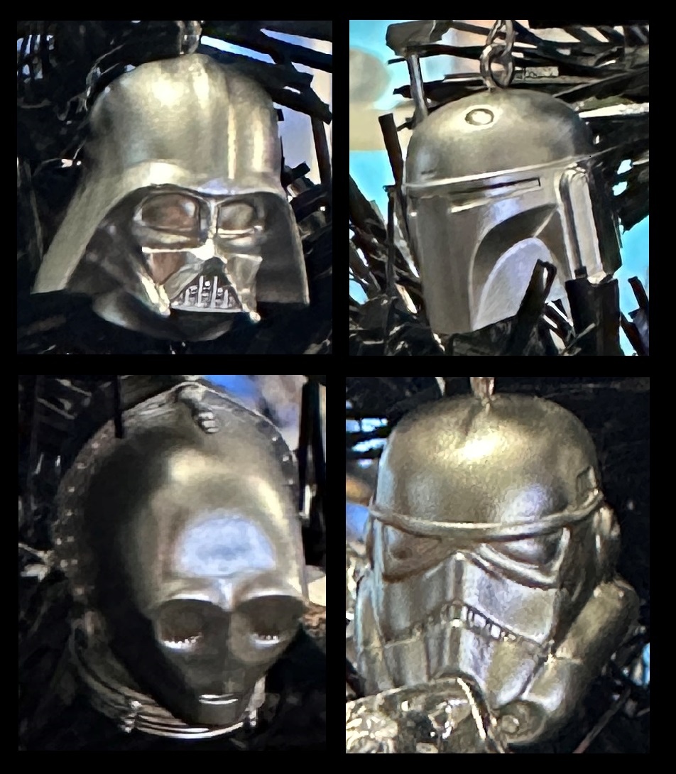 Star Wars Miniature Ornament Set - Miniature Star Wars (Star Wars) ornament collectible [Barcode 763795614899] - Main Image 4