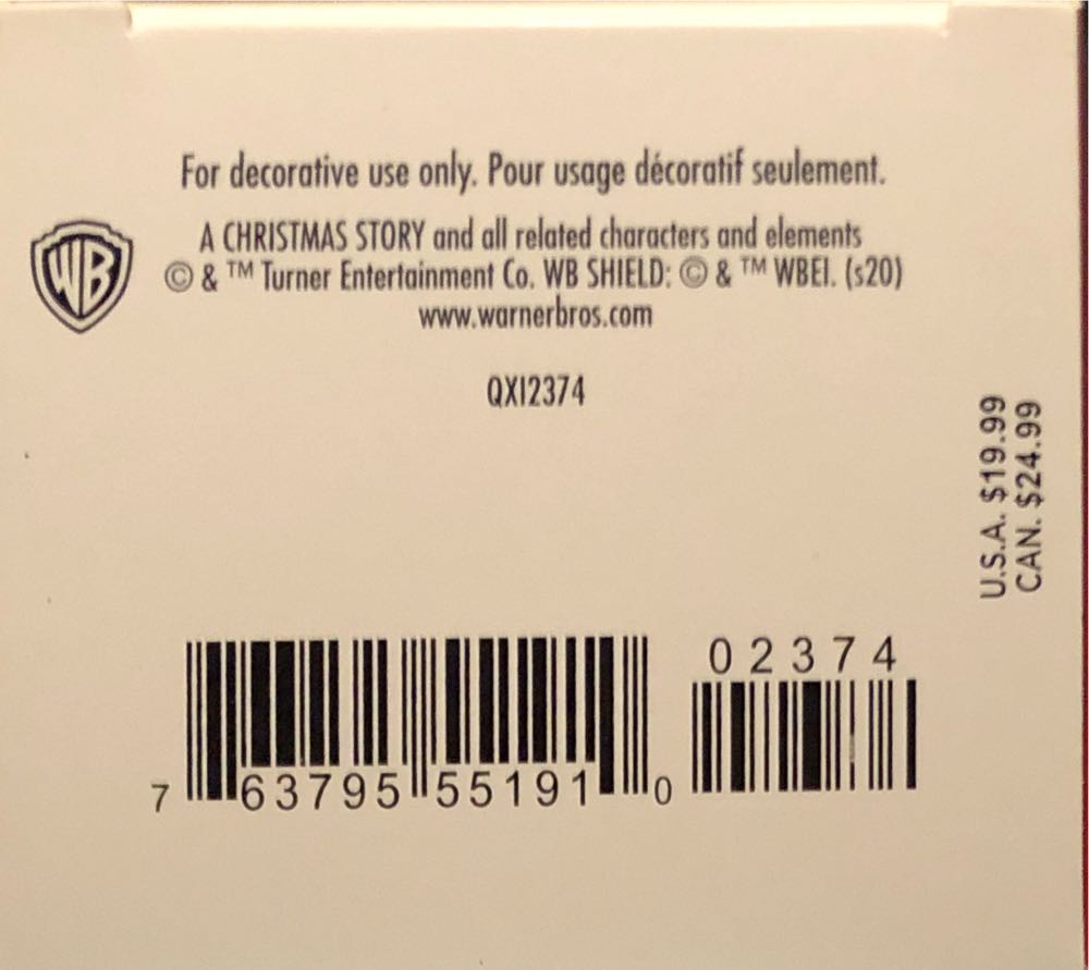 A Christmas Story | “Triple-Dog Dare” - Movies (Christmas Story) ornament collectible [Barcode 763795551910] - Main Image 3