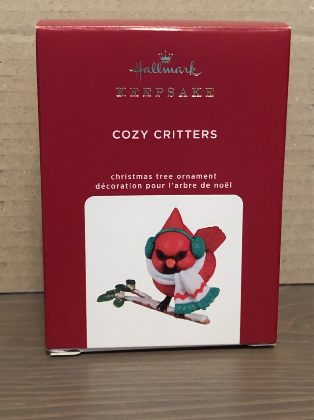 Cozy Critters #4 - Cozy Critters (Birds) ornament collectible [Barcode 763795600830] - Main Image 1