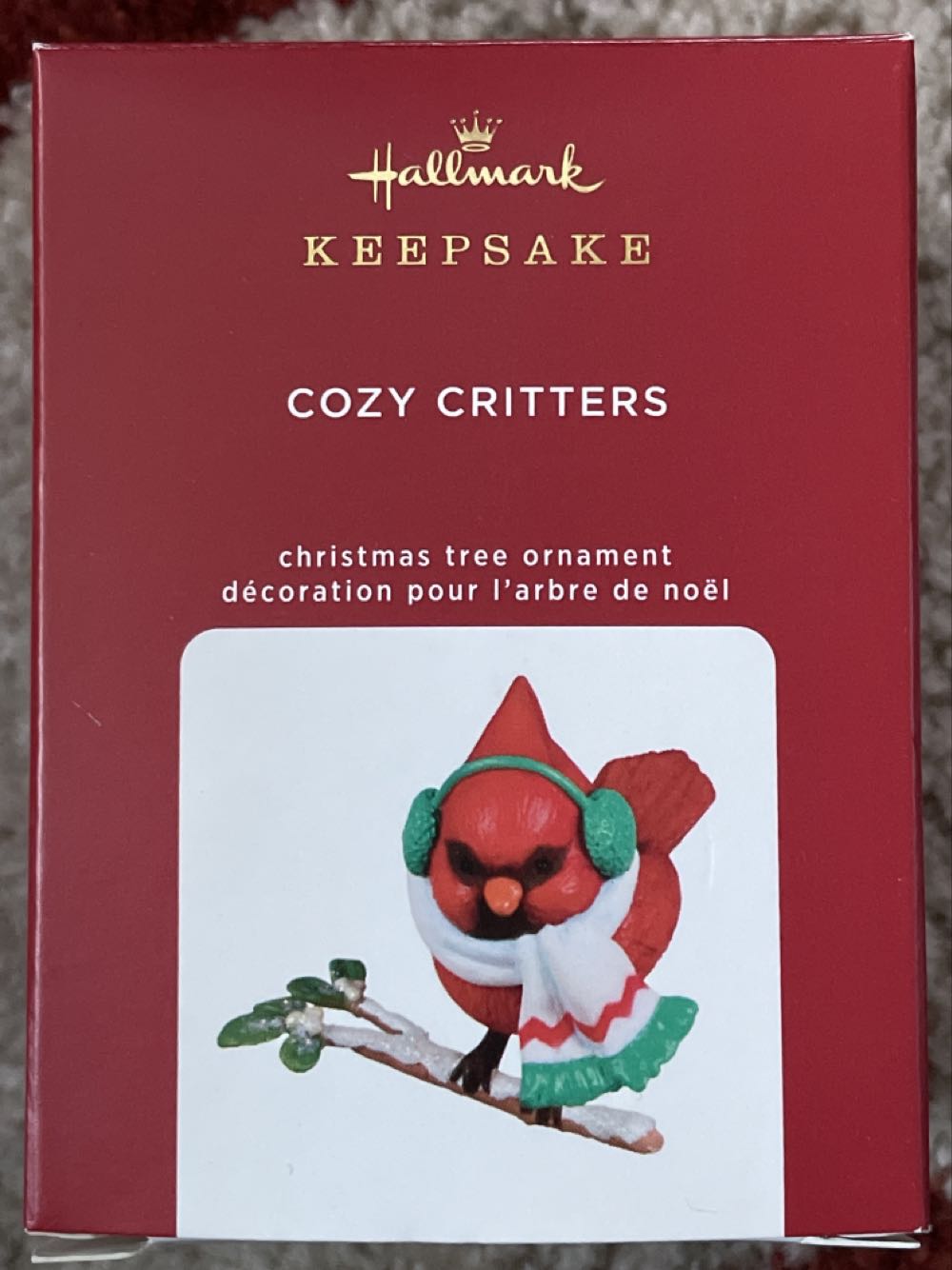 Cozy Critters #4 - Cozy Critters (Birds) ornament collectible [Barcode 763795600830] - Main Image 2