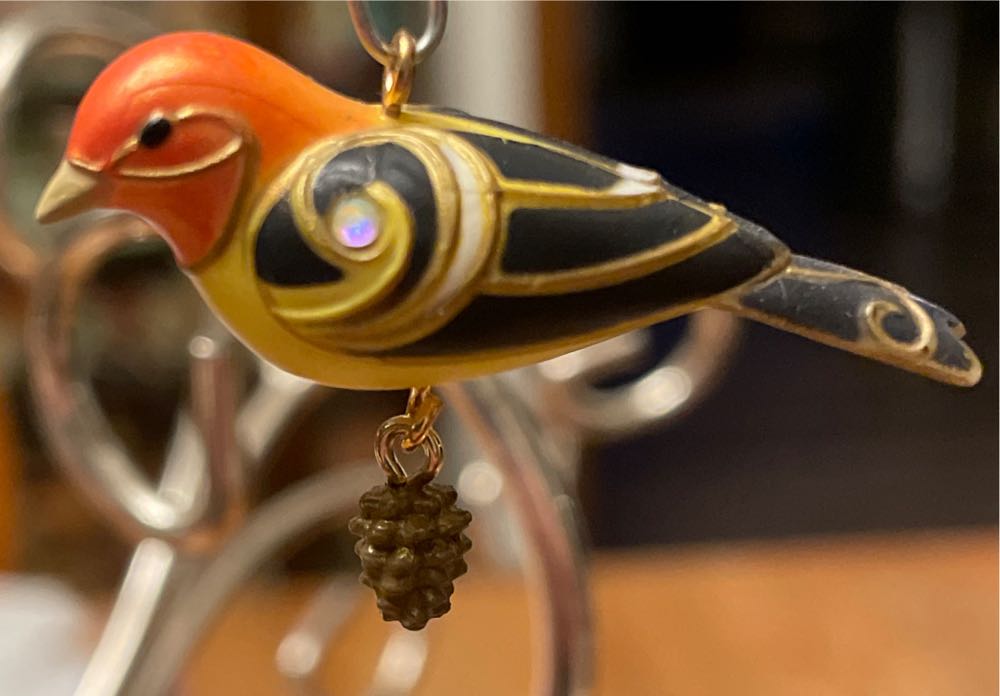 MBOB’20 Western Tanager - Beauty of Birds (Miniature) (Birds) ornament collectible [Barcode 763795602308] - Main Image 3