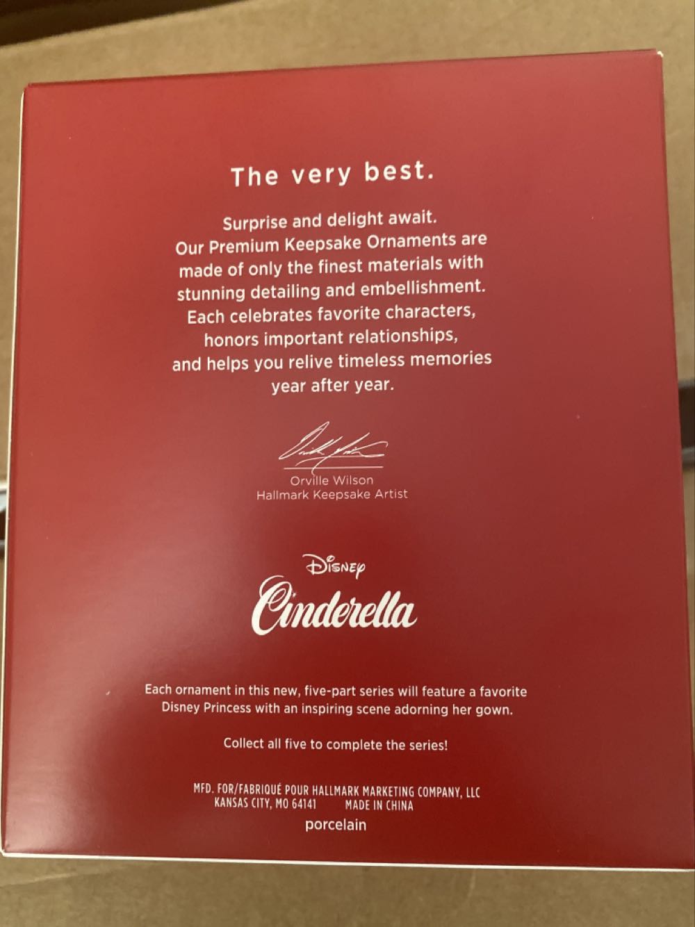 Disney | 2020 Disney Princess Celebration Cinderella - Disney Princess Celebration (Disney) ornament collectible [Barcode 763795557769] - Main Image 2
