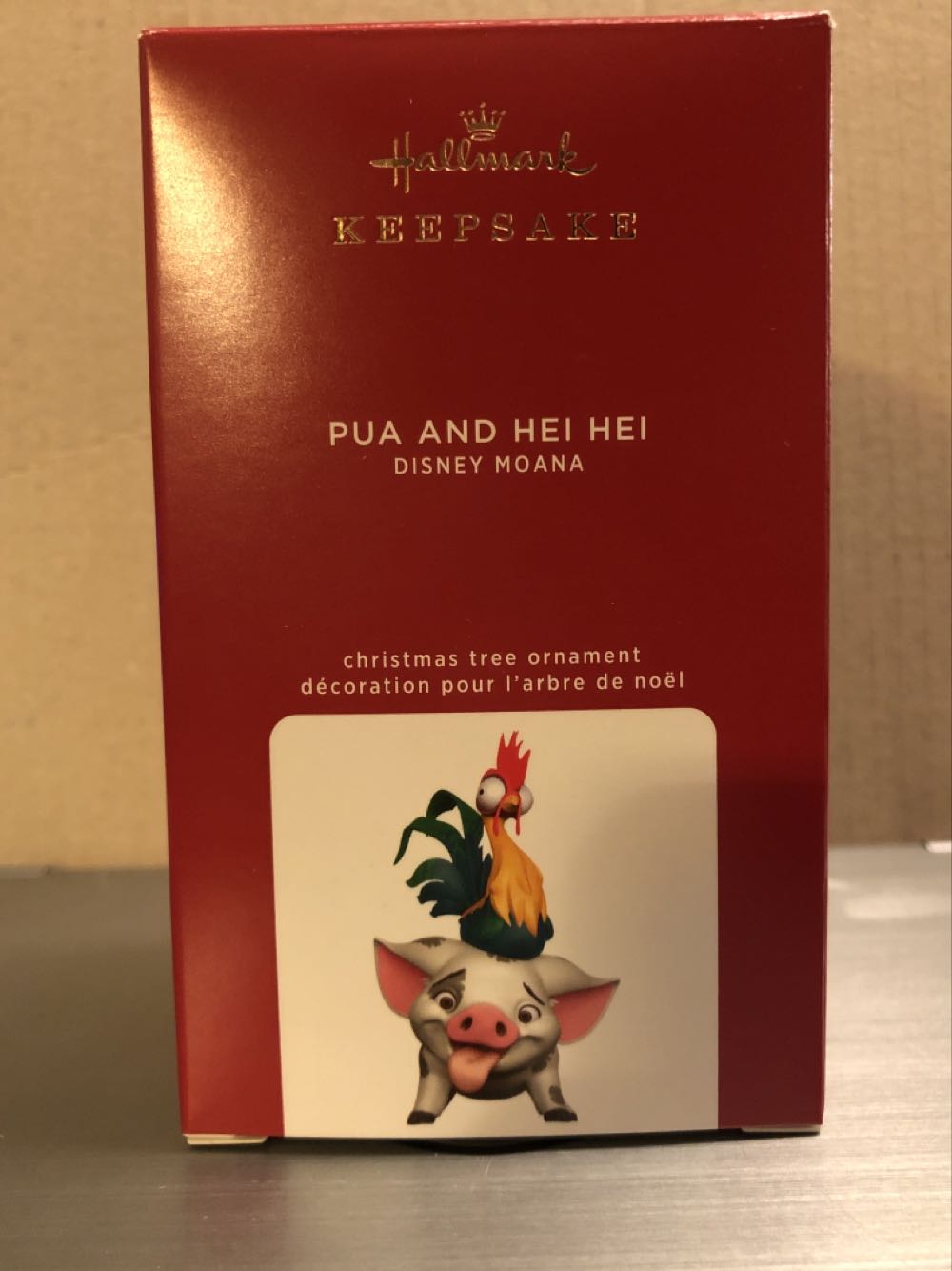 Pua And Hei Hei - Disney Moana (Disney) ornament collectible [Barcode 763795617203] - Main Image 1