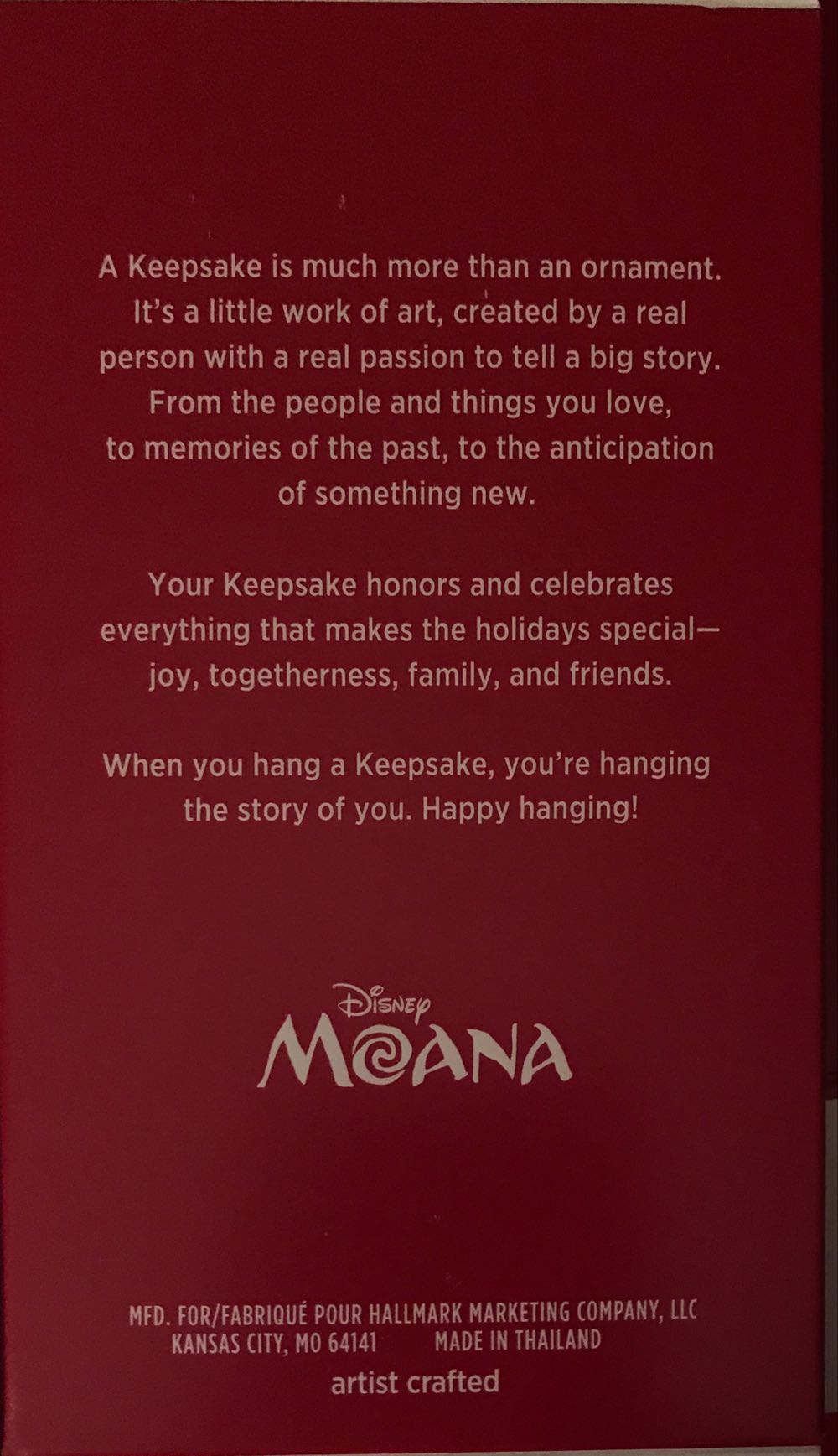 Pua And Hei Hei - Disney Moana (Disney) ornament collectible [Barcode 763795617203] - Main Image 2