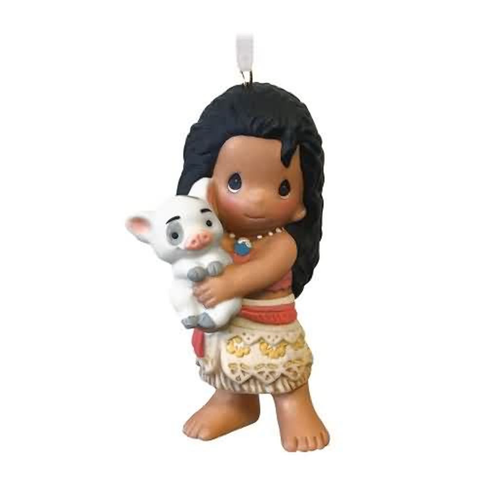 Moana And Pua - Precious Moments (Disney Moana) ornament collectible [Barcode 763795614080] - Main Image 2