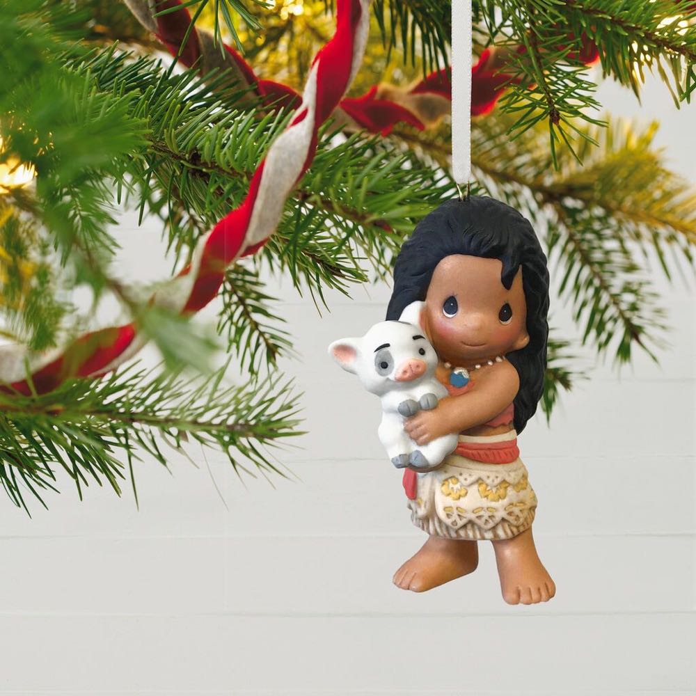 Moana And Pua - Precious Moments (Disney Moana) ornament collectible [Barcode 763795614080] - Main Image 4