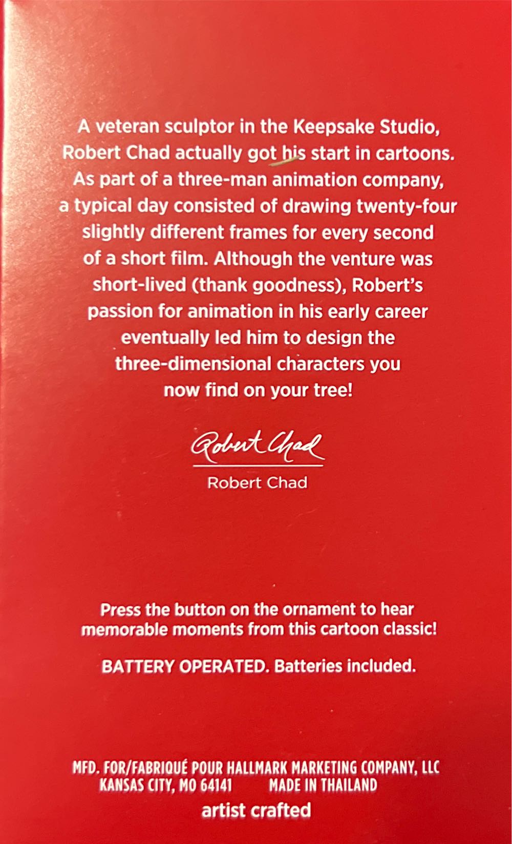 The Abominable Snow Rabbit - Looney Tunes (Looney Tunes) ornament collectible [Barcode 763795562800] - Main Image 2