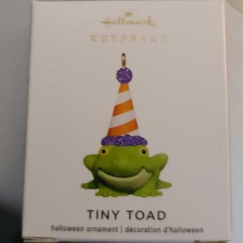 Halloween: M- Tiny Toad - Mini Halloween (Halloween) ornament collectible [Barcode 763795600717] - Main Image 2