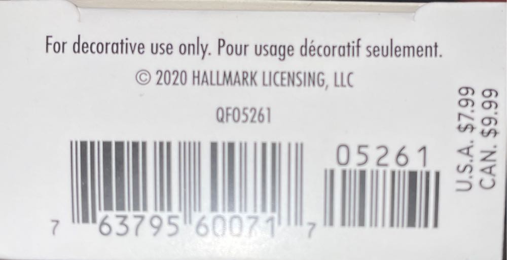 Halloween: M- Tiny Toad - Mini Halloween (Halloween) ornament collectible [Barcode 763795600717] - Main Image 4