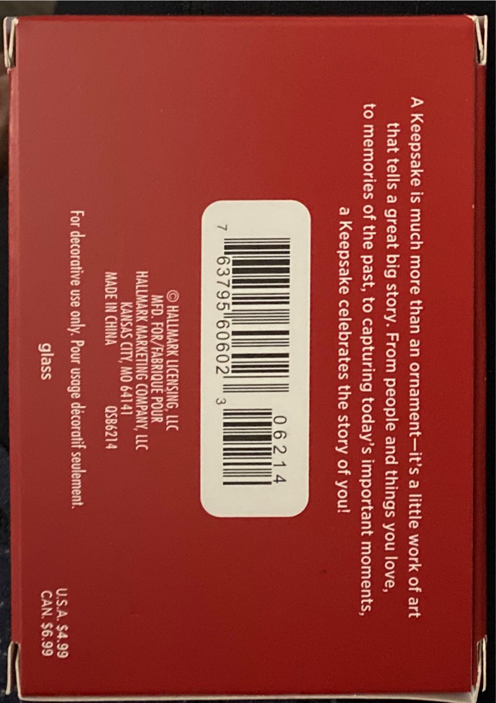 Red And Green Miniature Ornament Set - Miniature Ornaments (Mini - Boxed Set) ornament collectible [Barcode 763795606023] - Main Image 2