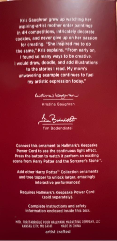 Harry Potter - Storytellers (Harry Potter) ornament collectible [Barcode 763795645695] - Main Image 2